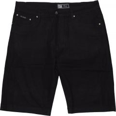 Rövidnadrág Toll Jeans Wear T2327 Plus Size Black Twill Capri Rövidnadrág Toll Jeans Wear T2327 Plus Size Black Twill Capri