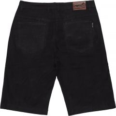 Rövidnadrág Toll Jeans Wear T2327 Plus Size Black Twill Capri Rövidnadrág Toll Jeans Wear T2327 Plus Size Black Twill Capri