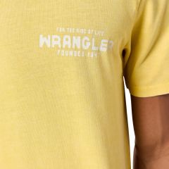 Póló Wrangler® Graphic Tee Varsity Yellow 112350430