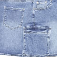 Szoknya M. Sara Denim 1150 Side Pocket Trendi Skirt