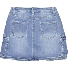 Szoknya M. Sara Denim 1150 Side Pocket Trendi Skirt