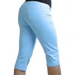 Rövidnadrág M. Sara Denim Capri Play SlimFit PushUp 2700 Blue Rövidnadrág M. Sara Denim Capri Play SlimFit PushUp 2700 Blue