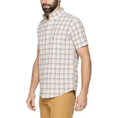 Ing Carrera® Jeans Regular Beige Short Sleeves Silver Cotton 213C1242A11B Ing Carrera® Jeans Regular Beige Short Sleeves Silver Cotton 213C1242A11B
