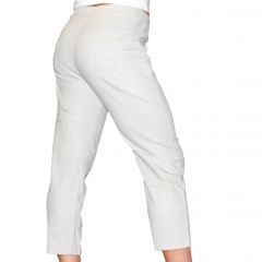 Nadrág Miss Capri 519 LightGrey Nature Cotton + Stretch Long Capri (Körgumis)