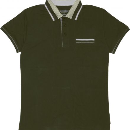 Póló Thomas Jeans 8104 Prémium galléros zsebes póló