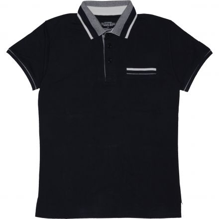 Póló Thomas Jeans 8104 Prémium galléros zsebes póló