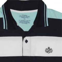 Póló Thomas Jeans 9002 Csiszolt csíkos varrt póló