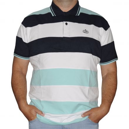 Póló Thomas Jeans 9002 Csiszolt csíkos varrt póló