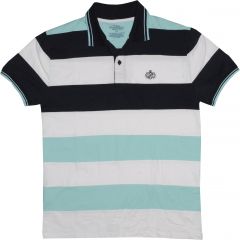 Póló Thomas Jeans 9002 Csiszolt csíkos varrt póló