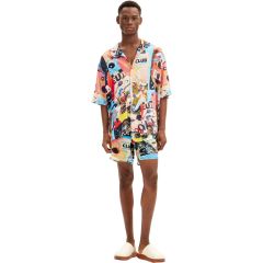 Ing Desigual. SMCW42 Collage Resort Shirt Ing Desigual. SMCW42 Collage Resort Shirt