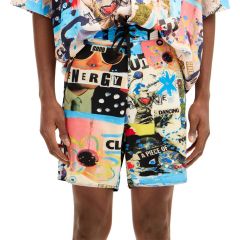 Rövidnadrág Desigual. SMMW03 Collage Resort Swim Shorts Rövidnadrág Desigual. SMMW03 Collage Resort Swim Shorts
