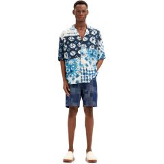 Ing Desigual. SMCW45 Collage Resort Short-sleeved Shirt