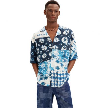 Ing Desigual. SMCW45 Collage Resort Short-sleeved Shirt