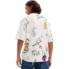 Póló Desigual. SMTK49 Short-sleeved Animal T-shirt