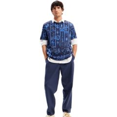 Póló Desigual. SMTK20 Arty motif T-shirt