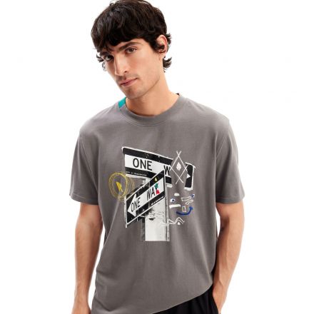 Póló Desigual. SMTK25 Arty New York T-shirt