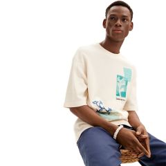 Póló Desigual. SMTK38 Short-sleeved Watercolor T-shirt