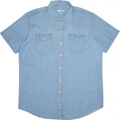 Ing Denistar Jeans Original Denim Shirt Short Sleeve