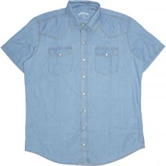 Ing Denistar Jeans Original Denim Shirt Short Sleeve