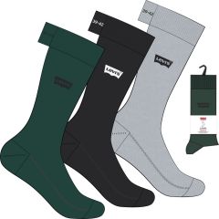 Zokni Levi's® 3PCS Regular Cut Recycled Cotton 701224674008