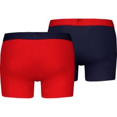 Alsónemű Levi's® Men Solid Basic x2 RB Boxer Brief Red Combo 701222842018