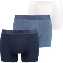 Alsónemű Levi's® Men Premium Boxer Brief 3x Blue Combo 905045001009