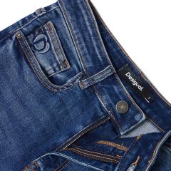 Nadrág Desigual. Straight jeans with plain pockets 24WWDD30