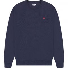 Pulóver Wrangler® Sign Off Crew Navy 112350534 Pulóver Wrangler® Sign Off Crew Navy 112350534