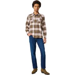 Ing Wrangler® Western Shirt Brown 112357247 Ing Wrangler® Western Shirt Brown 112357247