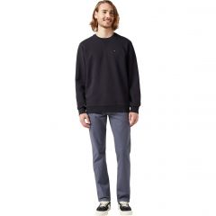 Pulóver Wrangler® Sign Off Crew Black 112350535 Pulóver Wrangler® Sign Off Crew Black 112350535