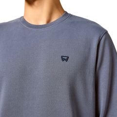 Pulóver Wrangler® Sign Off Crew Black 112350535 Pulóver Wrangler® Sign Off Crew Black 112350535