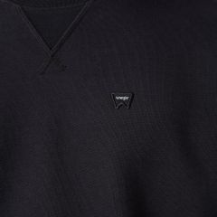 Pulóver Wrangler® Sign Off Crew Black 112350535 Pulóver Wrangler® Sign Off Crew Black 112350535