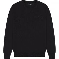 Pulóver Wrangler® Sign Off Crew Black 112350535 Pulóver Wrangler® Sign Off Crew Black 112350535