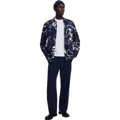 Ing Desigual. Mickey egér kék ing 24WMCW26