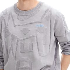 Pulóver Desigual. Jers Aitor kötött pululóver 24WMJF03 Pulóver Desigual. Jers Aitor kötött pululóver 24WMJF03