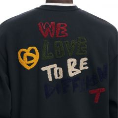 Pulóver Desigual. 24WMSK08 Vastag hímzett pulóver Pulóver Desigual. 24WMSK08 Vastag hímzett pulóver