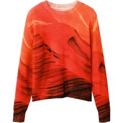 Pulóver Desigual. Kontrasztos pulóver 24WWJF487002