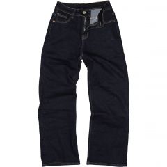 Nadrág Moon Girl 131 Dark Denim Flare Bőszárú trapézfarmer