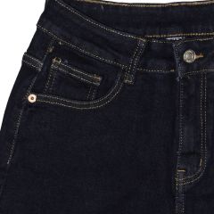 Nadrág Moon Girl 131 Dark Denim Flare Bőszárú trapézfarmer