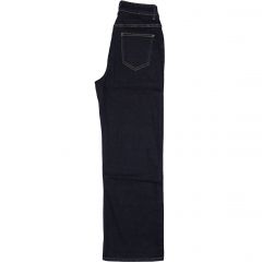 Nadrág Moon Girl 131 Dark Denim Flare Bőszárú trapézfarmer