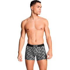 Alsónemű Levi's® Men Premium Giftbox x3 Logo Boxer Brief Black Combo 701229546001 Alsónemű Levi's® Men Premium Giftbox x3 Logo Boxer Brief Black Combo 701229546001