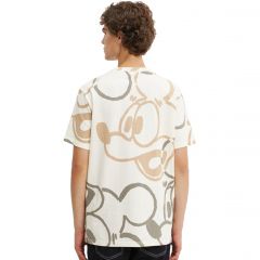 Póló Desigual. Rövid ujjú Mickey egér póló felirattal 24WMTK31