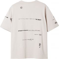 Póló Desigual. Carolinas feliratos póló 24WMTK36