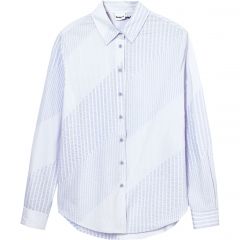 Ing Desigual. Chiba Csíkos világoskék csíkos ing 24WWCW22