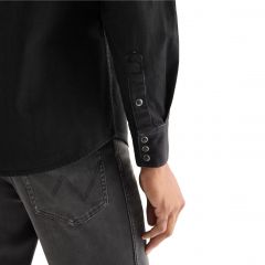 Ing Wrangler® Western Shirt Rinse Black 112378427