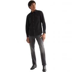 Ing Wrangler® Western Shirt Rinse Black 112378427