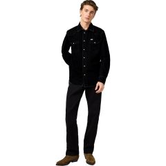 Ing Wrangler® Western Shirt Rinse Black 112362906 Ing Wrangler® Western Shirt Rinse Black 112362906