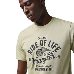 Póló Wrangler® Americana Tee Timberwolf 1123627 Póló Wrangler® Americana Tee Timberwolf 1123627