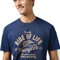 Póló Wrangler® Americana Tee Timberwolf 1123627 Póló Wrangler® Americana Tee Timberwolf 1123627