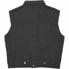 Dzseki Thomas Jeans 0250 Klasszikus fekete farmer mellény